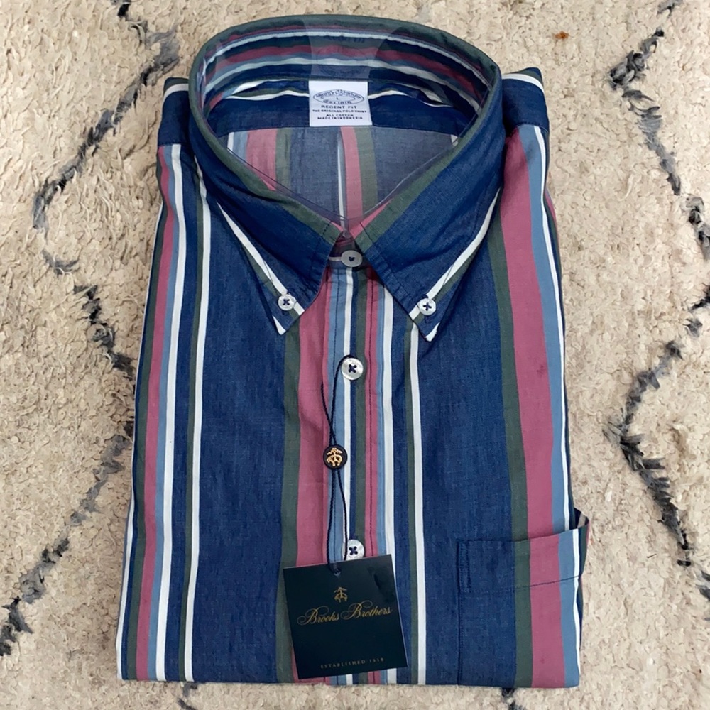 Brooks Brothers large long sleeve Regent Fit shirt